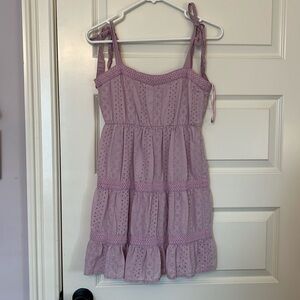 Light purple summer dress
